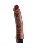 KING COCK 7IN COCK BROWN VIBRATING -PD540229