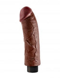 KING COCK 8IN COCK BROWN VIBRATING -PD540329
