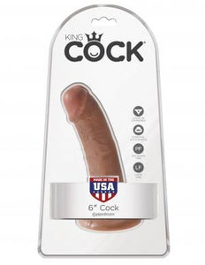 KING COCK 6 COCK TAN "-PD550122