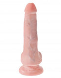 KING COCK 6 COCK W/BALLS FLESH "-PD553121