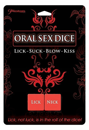 ORAL SEX DICE LICK-SUCK-BLOW-KISS -PD801802