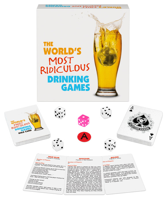 WORLD'S MOST RIDICULOUS DRINKING GAMES -KHEBGD122